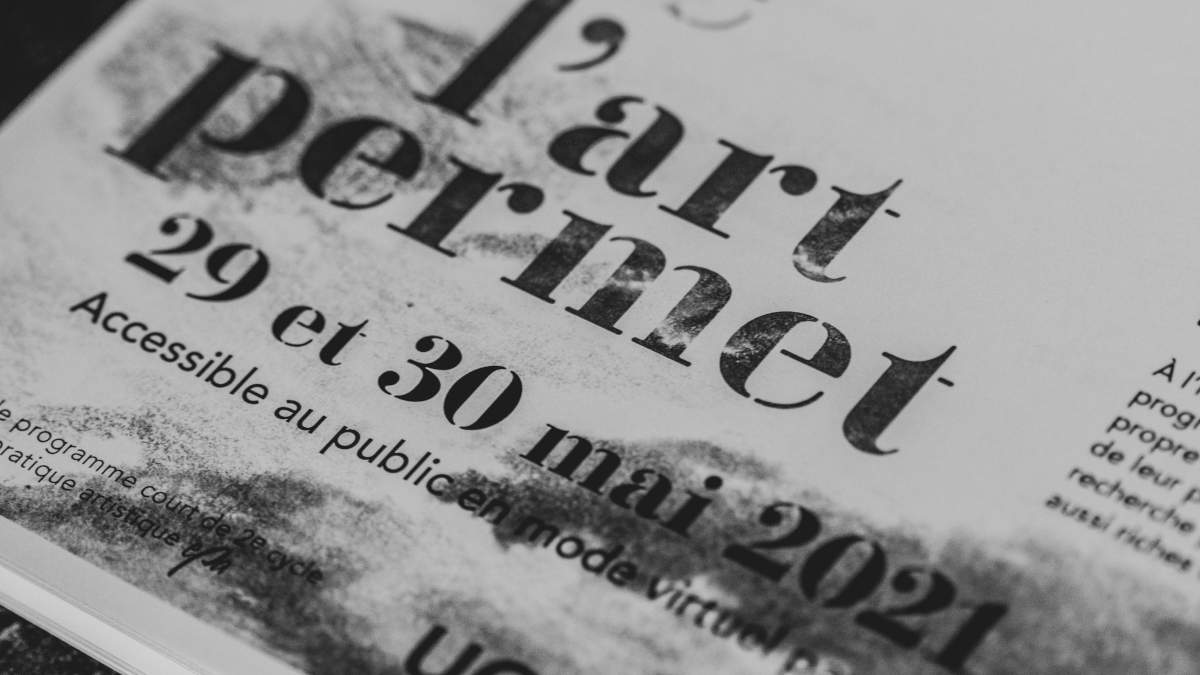 Affiche du colloque en étude de la pratique artistique